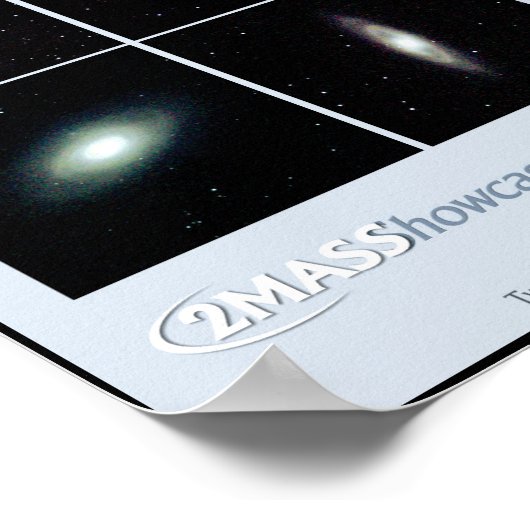 Grootste infraroodsterrenschool poster (Hoek)