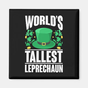Grootste kabouter ter wereld Funny St. Patricks Da Magneet