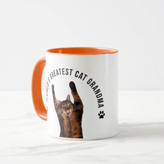 Grootste kat ter wereld mok (Voorkant links)
