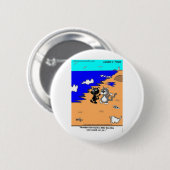 Grootste kattenbak ter wereld Grappige cadeaus & T Ronde Button 5,7 Cm (Voorkant /achterkant)
