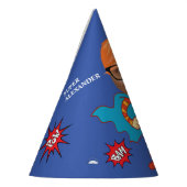 Grootste Kind superheld Geweldige komische verjaar Feesthoedjes (Links)