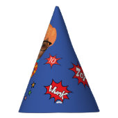 Grootste Kind superheld Geweldige komische verjaar Feesthoedjes (Rechts)