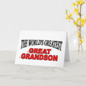 Grootste kleinzoon ter wereld kaart (Gele Bloem)