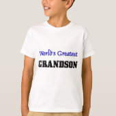 Grootste kleinzoon ter wereld t-shirt (Voorkant)