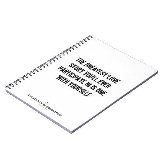 Grootste liefdesverhaal (1) - Notitieboek (Linkerzijde)