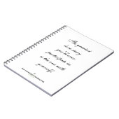 Grootste liefdesverhaal (2) - Notitieboek (Linkerzijde)