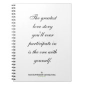 Grootste liefdesverhaal (2) - Notitieboek (Voorkant)