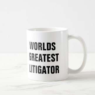 GROOTSTE LITIGATOR-MOK KOFFIEMOK