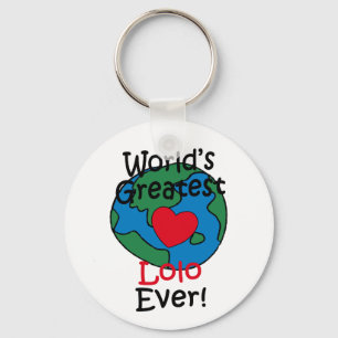 Grootste Lolo Hart ter Wereld Sleutelhanger