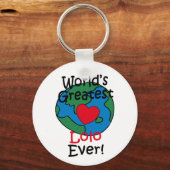 Grootste Lolo Hart ter Wereld Sleutelhanger (Voorkant)