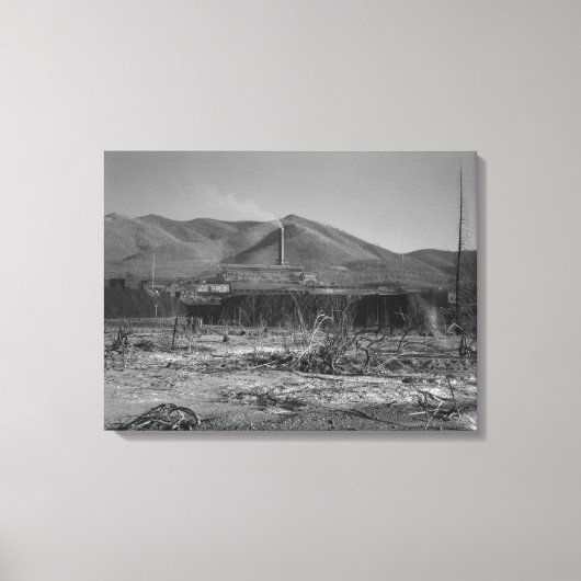 Grootste loodmijn ter wereld - Kellogg Canvas Afdruk (Voorkant)