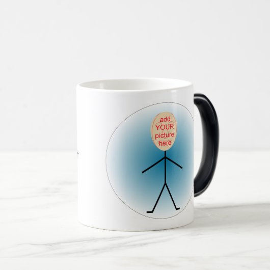 Grootste loser beker (diëten) magische mok (Voorkant rechts)