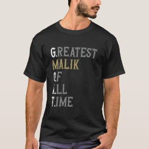 Grootste Malik aller tijden GOAT Malik T-shirt