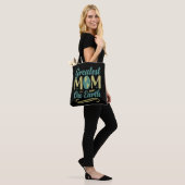 Grootste mam op Aarde Moederdag Tote Bag (Op model)
