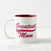 Grootste mam tweekleurige koffiemok (Links)