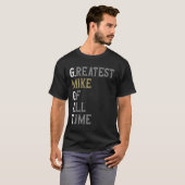 Grootste Mike aller tijden GOAT Mike T-shirt (Voorkant volledig)