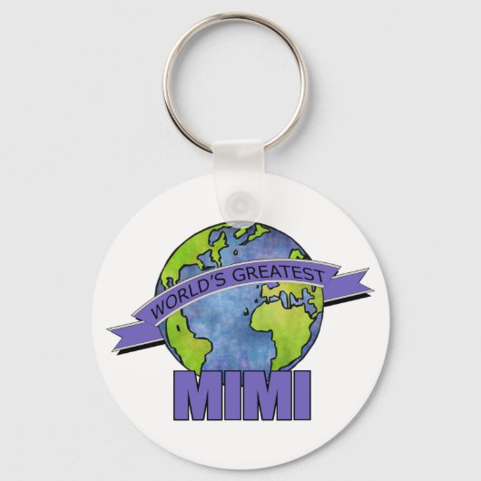Grootste Mimi ter Wereld Sleutelhanger (Voorkant)