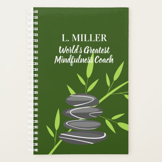 Grootste mindfulnesscoach ter wereld aangepaste ze planner (Voorkant)