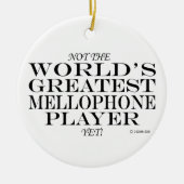 Grootste mobiele afspeelapparaat, maar keramisch o ornament (Voorkant)