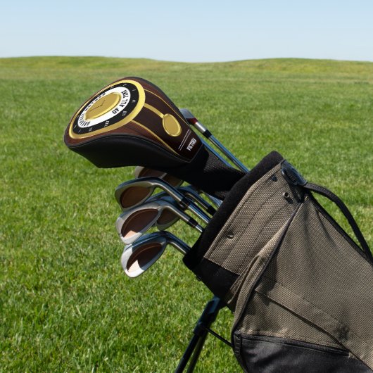 Grootste Moeder aller tijden Grootvader Klok Golfheadcover (Insitu)