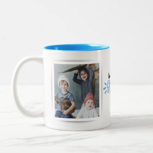 Grootste Mok van de Photo Two-Tone Coffee van oom  (Links)