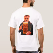 Grootste mooiste bier dat ik ooit op wit heb gezie t-shirt (Achterkant)