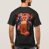 Grootste mooiste bier dat ik ooit op zwart heb gez t-shirt (Achterkant)