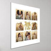 Grootste Mum multi foto elegant stijlvol Folie Afdrukken (Laagn)