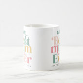 Grootste Mum multi foto elegant stijlvol Koffiemok (Center)