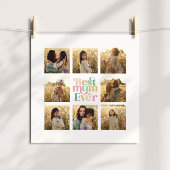Grootste Mum multi foto elegant stijlvol Poster