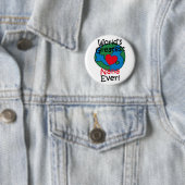 Grootste Nana Hart ter Wereld Ronde Button 5,7 Cm (In situ)