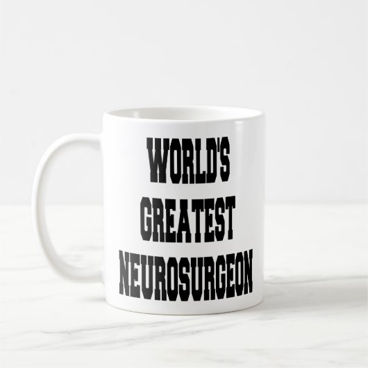 Grootste Neurochirurg ter Wereld Koffiemok (Links)
