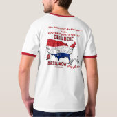 Grootste no-Brainer in Mannen uit de geschiedenis  T-shirt (Achterkant volledig)