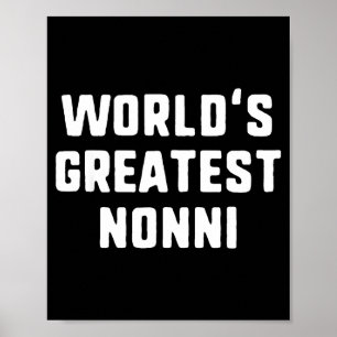 Grootste nonni grappige familie ter wereld Grootst Poster