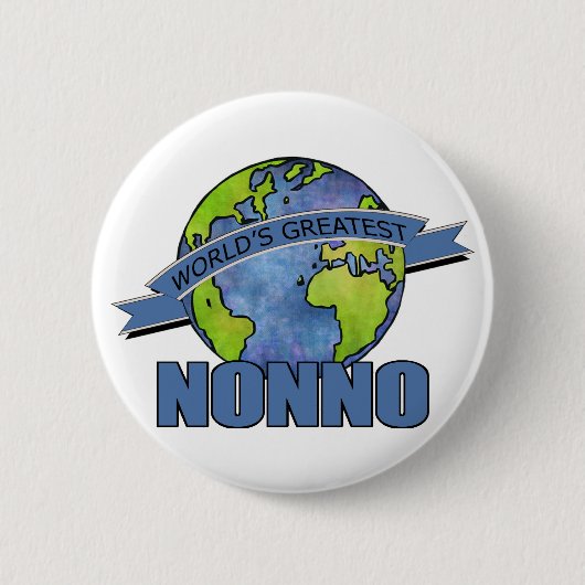 Grootste Nonno ter Wereld Ronde Button 5,7 Cm (Voorkant)