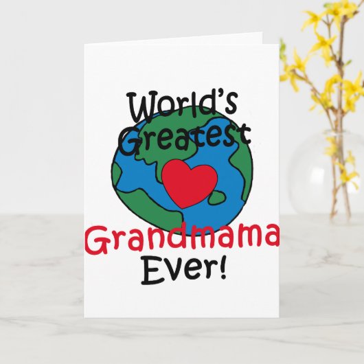 Grootste oma ter wereld kaart (Gele Bloem)