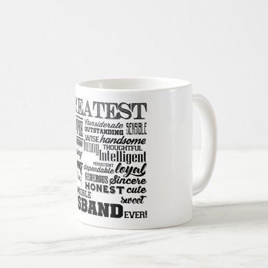 Grootste ooit gepersonaliseerd zoet van de koffiemok (Voorkant rechts)