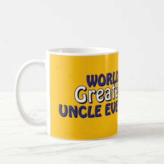 Grootste oom ooit gemaakt koffiemok (Links)