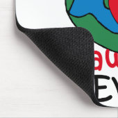 Grootste Opa-Hart ter Wereld Muismat (Hoek)