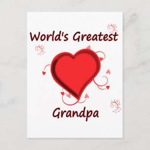 Grootste opa ter wereld briefkaart