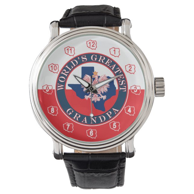 Grootste opa ter wereld horloge (Voorkant)