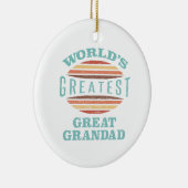 Grootste opa ter wereld keramisch ornament (Rechts)