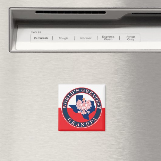 Grootste opa ter wereld magneet (Insitu (Vaatwasser))