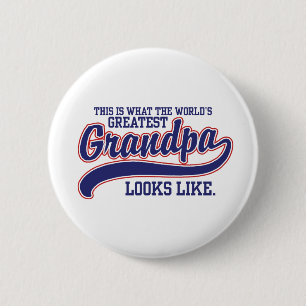Grootste opa ter wereld ronde button 5,7 cm