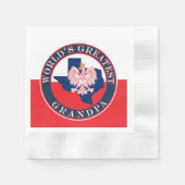 Grootste opa ter wereld servet (Voorkant)