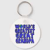 Grootste opa ter wereld sleutelhanger (Voorkant)