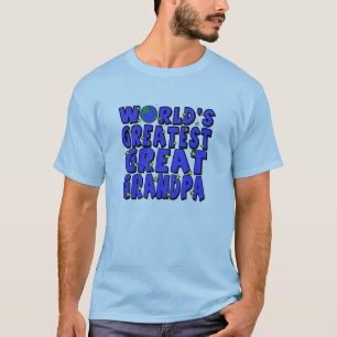 Grootste opa ter wereld t-shirt