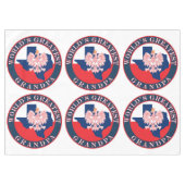 Grootste opa ter wereld tafelkleed (Voorkant (Horizontaal))