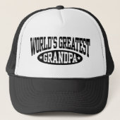 Grootste opa ter wereld trucker pet (Voorkant)
