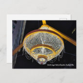 Grootste openlucht kroonluchter Briefkaart ter wer (Voorkant / Achterkant)